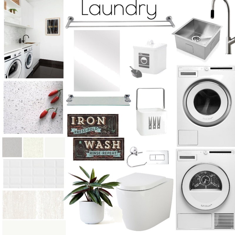 Laundry Reno 2 Mood Board by Whitehaven Interiors on Style Sourcebook