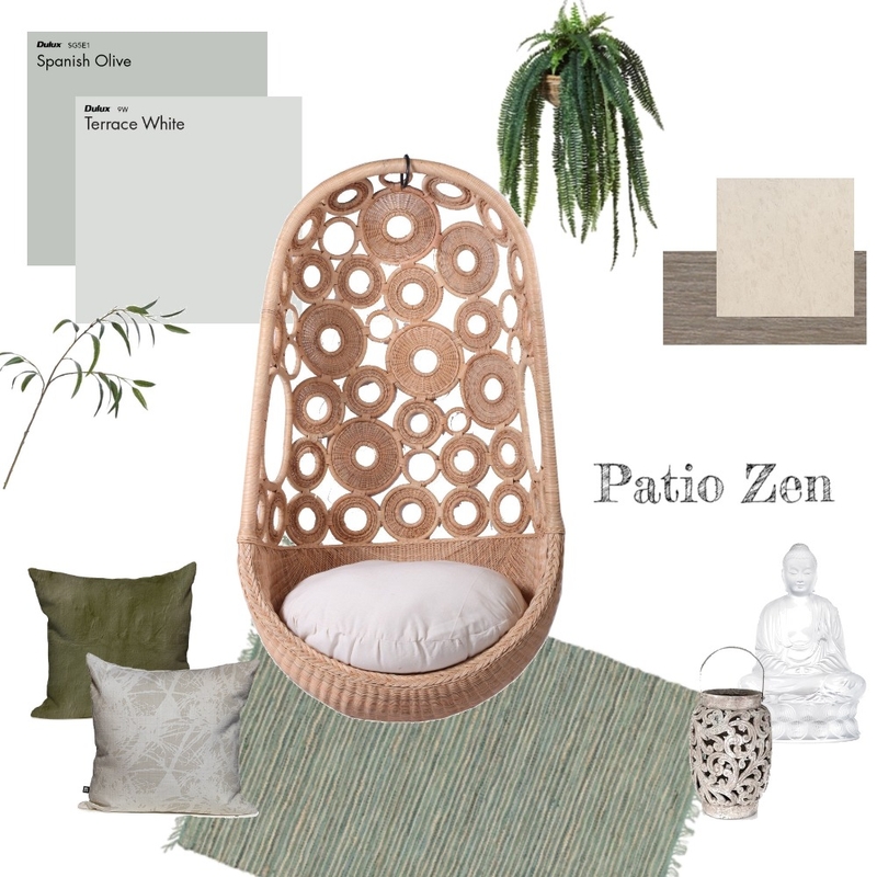 Patio Zen Mood Board by TheBlushCollective on Style Sourcebook