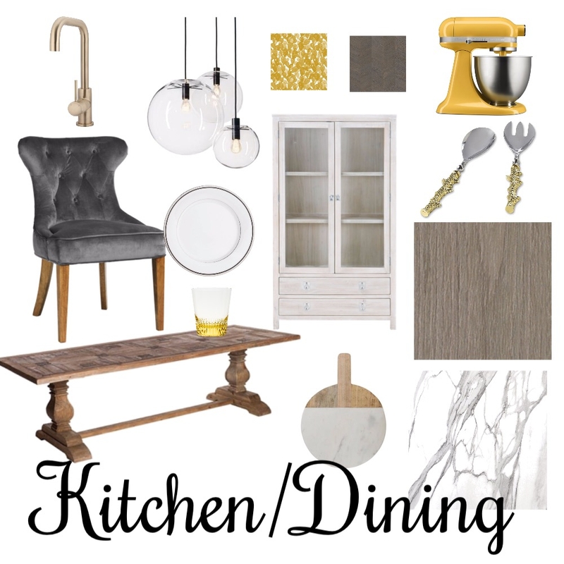 Kitchen/Dining Mood Board by Majeda Mustapha on Style Sourcebook