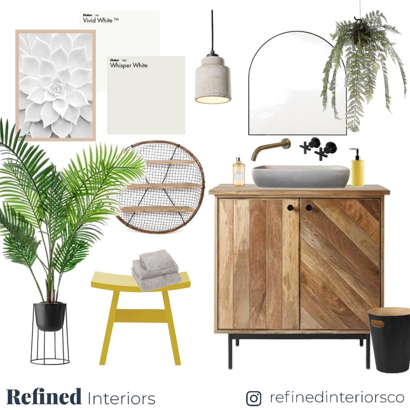 Bathroom Vanity Mood Board by RefinedInteriors on Style Sourcebook