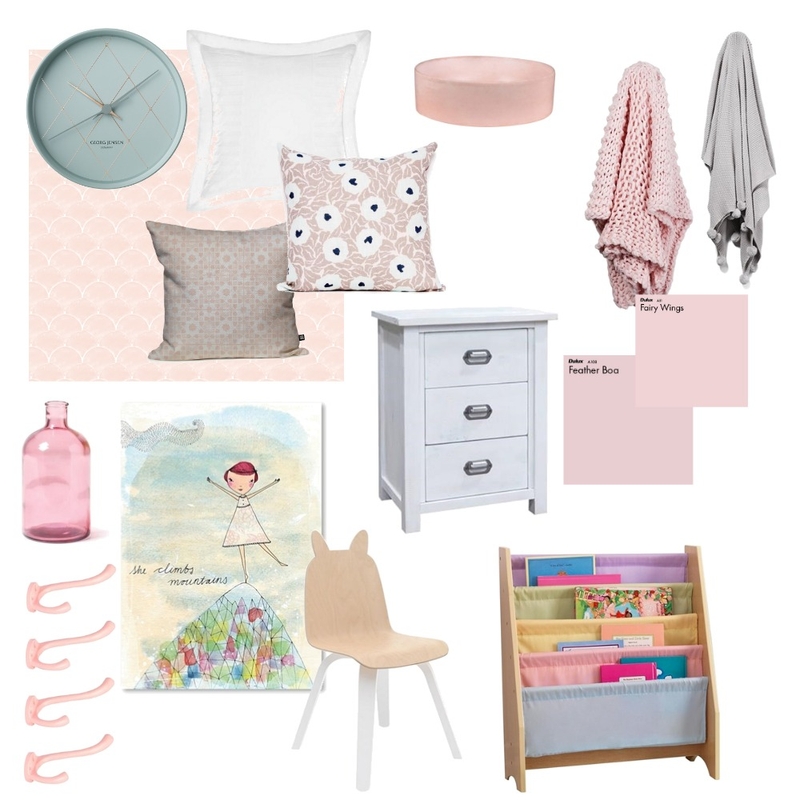 girls room Mood Board by SavannahGreenaway on Style Sourcebook
