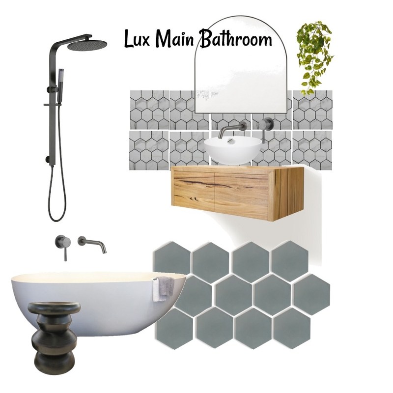 Lux with Timber Touch Mood Board by Galit &amp; Leah Just in place on Style Sourcebook