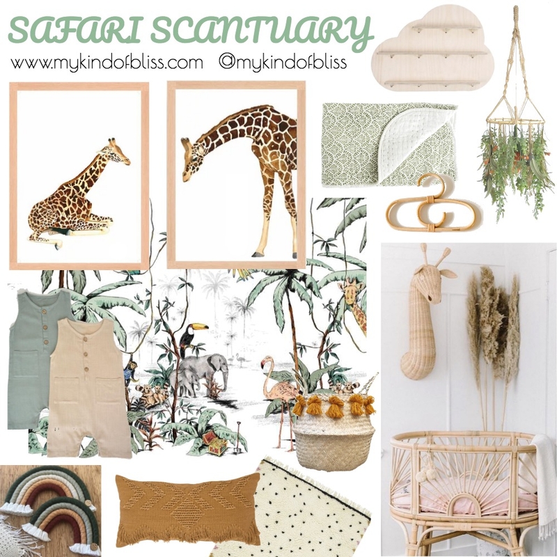 Gender Neutral Nursery Mood Board by My Kind Of Bliss on Style Sourcebook