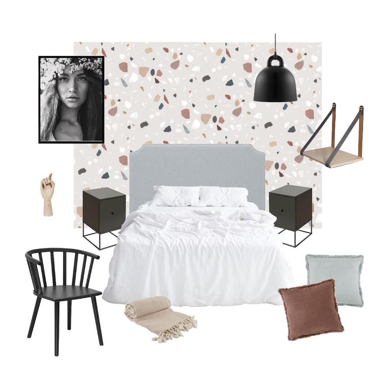 Wallflower Interior Design Mood Board by Wallpaper Trader