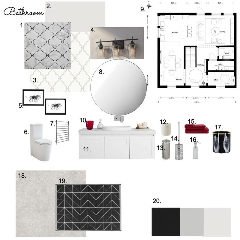 Bathroom Mood Board by sepi_fd on Style Sourcebook