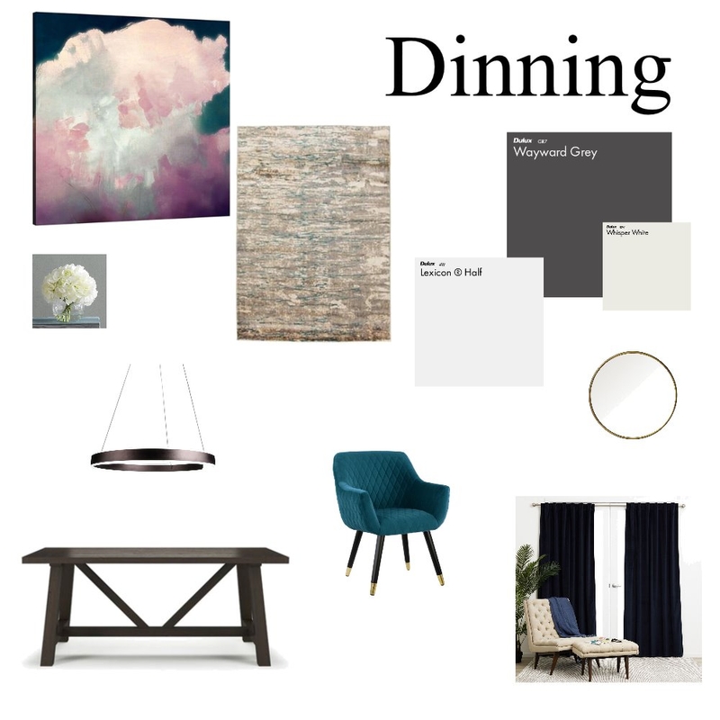 dinning Mood Board by KylieFrench on Style Sourcebook
