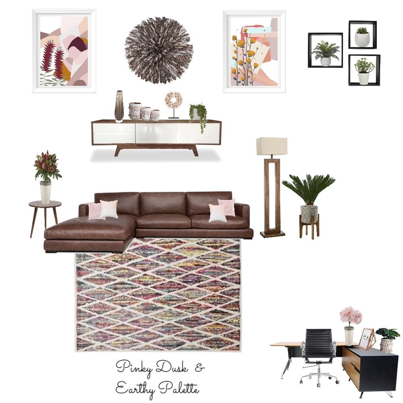 Dusky Pink &amp; Earthy Tones Mood Board by MelissaBlack on Style Sourcebook