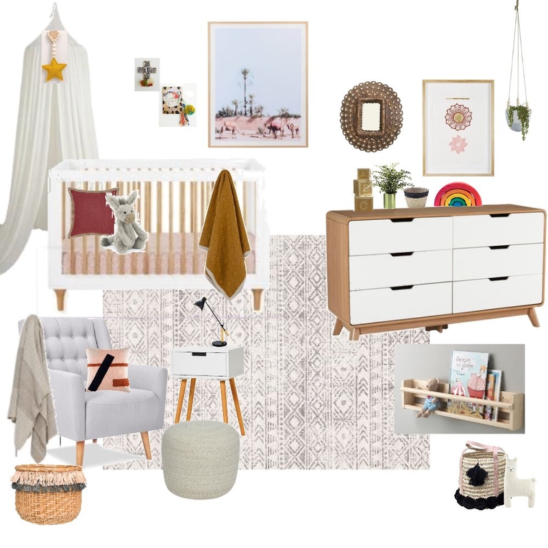 Baby M Nursery - Girl Mood Board by BrookeKL89 on Style Sourcebook