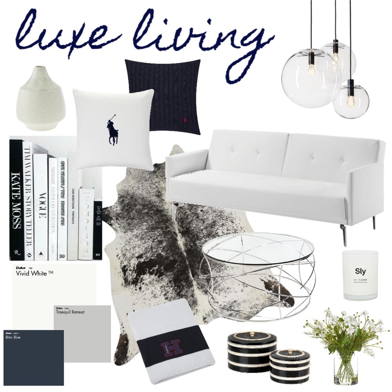 Luxe Living Mood Board by Taylah O'Brien on Style Sourcebook