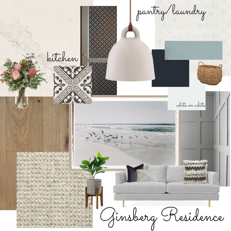 Ginsberg Residence - Kitchen/Living Mood Board by Dorian + Co Interiors on Style Sourcebook