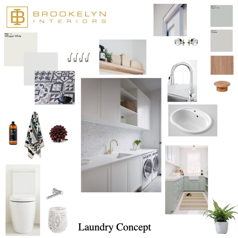 Carlsen Laundry Mood Board by Brookelyn Interiors on Style Sourcebook