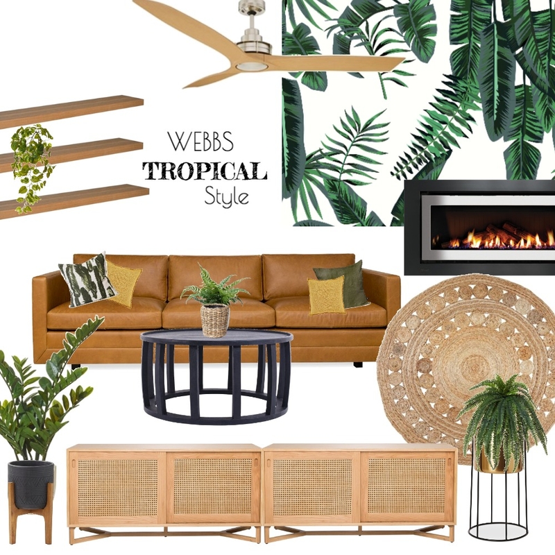WEBBS TROPICAL STYLE Mood Board by Sheridan on Style Sourcebook