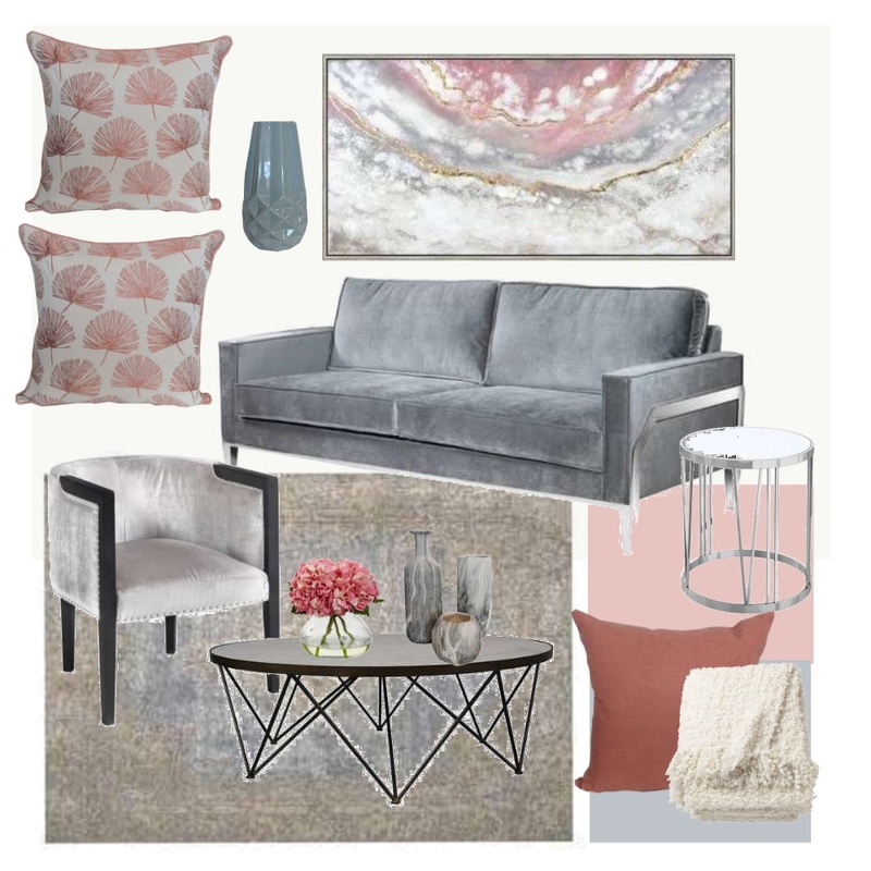 Dress This Space Pink Mood Board by laurensweeneydesigns on Style Sourcebook