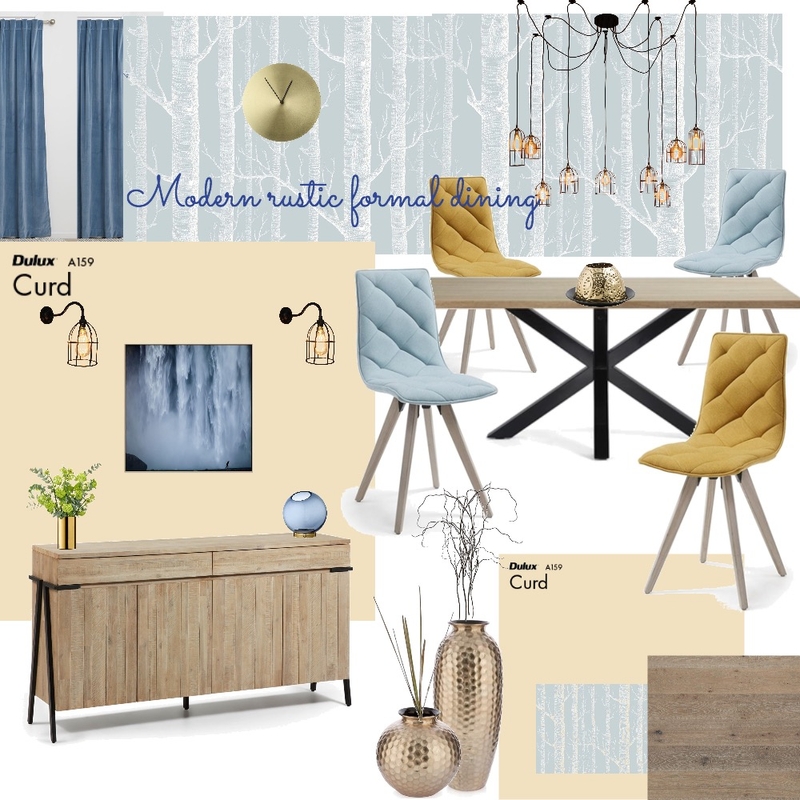 Dining formal rustic Mood Board by VisualStyle on Style Sourcebook