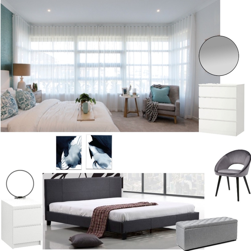 Bedroom Mood Board by haymed on Style Sourcebook