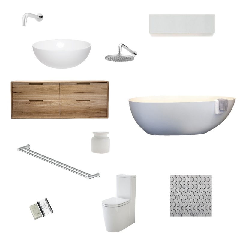 Ensuite Mood Board by Kir on Style Sourcebook