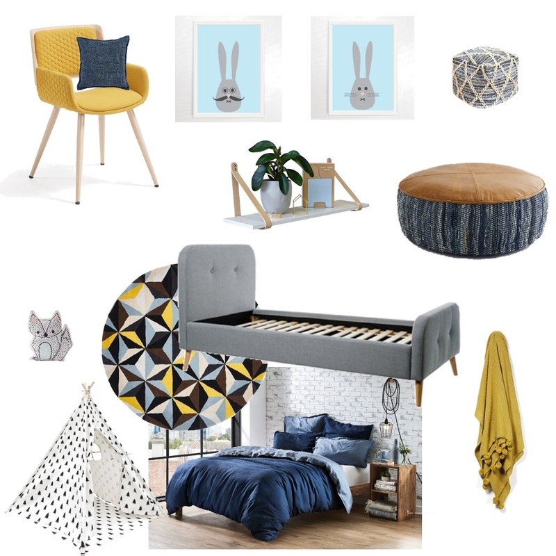 Boy's Room Mood Board by KarinaT on Style Sourcebook