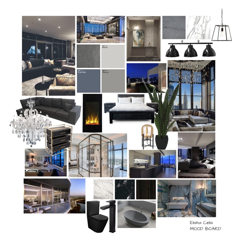 Penthouse Mood Board by ElishaCelis on Style Sourcebook