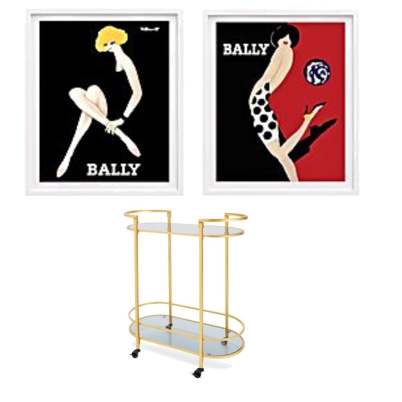 Bar Cart area (next to kitchen) Mood Board by natliang on Style Sourcebook