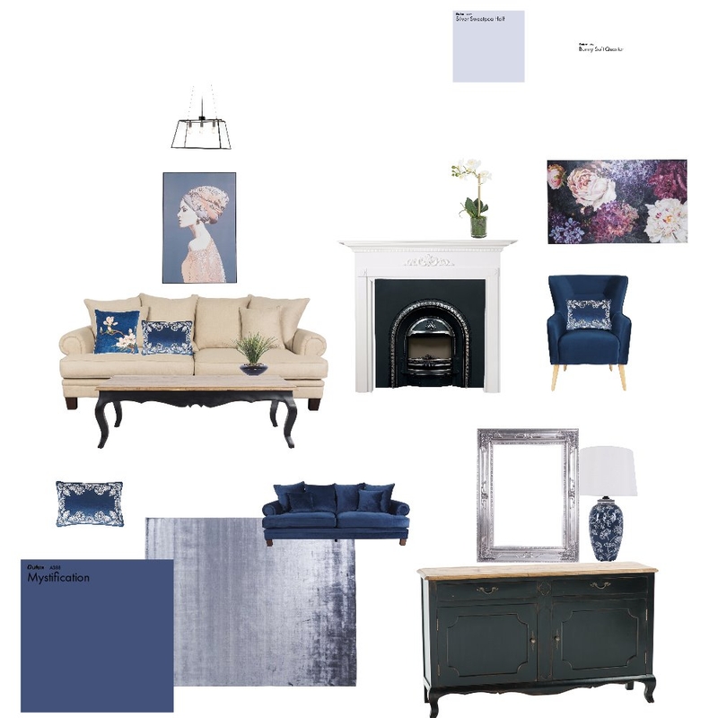 draft Interior Design Mood Board by Flossyhouse