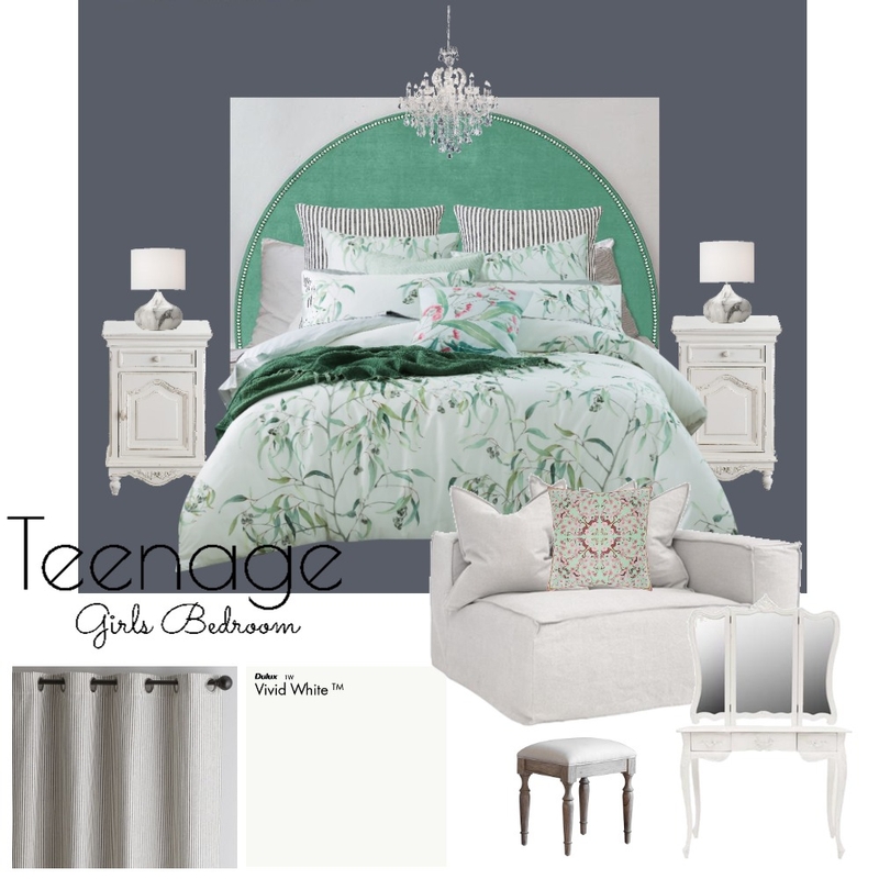 bedroom Interior Design Mood Board by Julia Schroeder