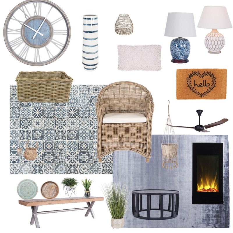 Beach Interior Design Mood Board by oohhoo