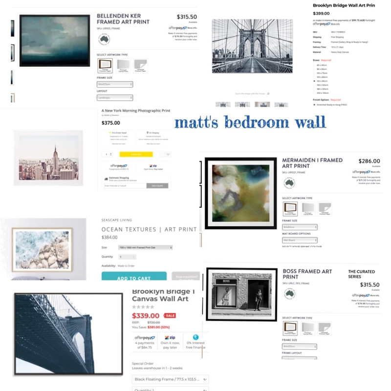 matts art choice Mood Board by LEOPARD + LAMP INTERIORS on Style Sourcebook