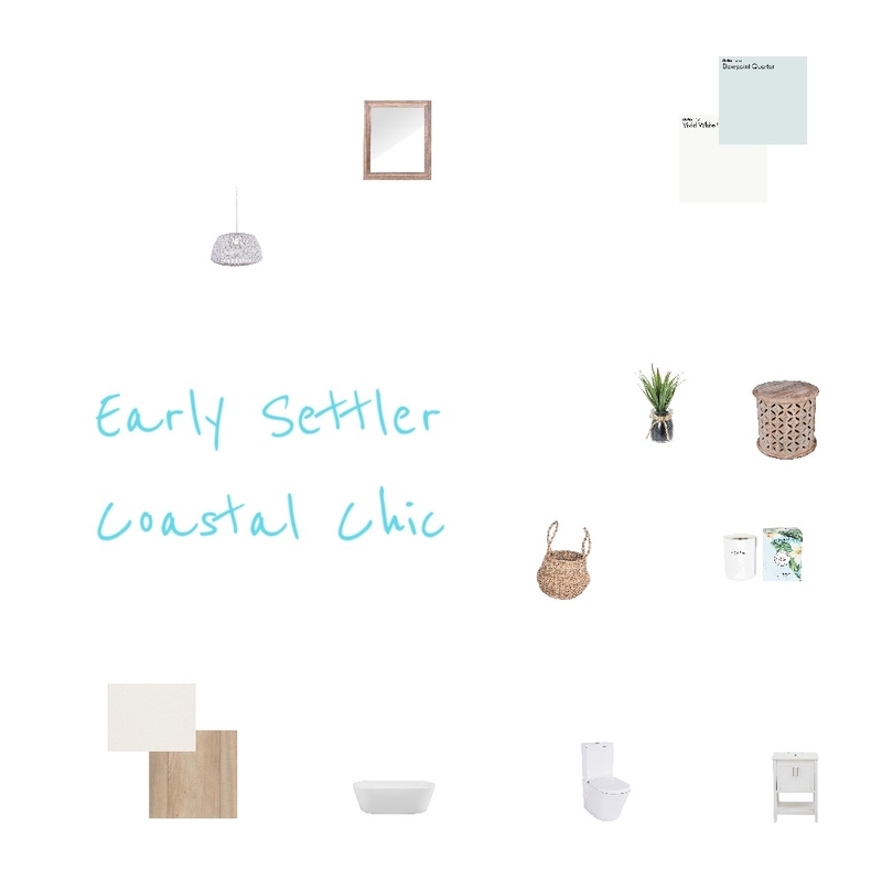 Early Settler Coastal Mood Board by Sallyann on Style Sourcebook