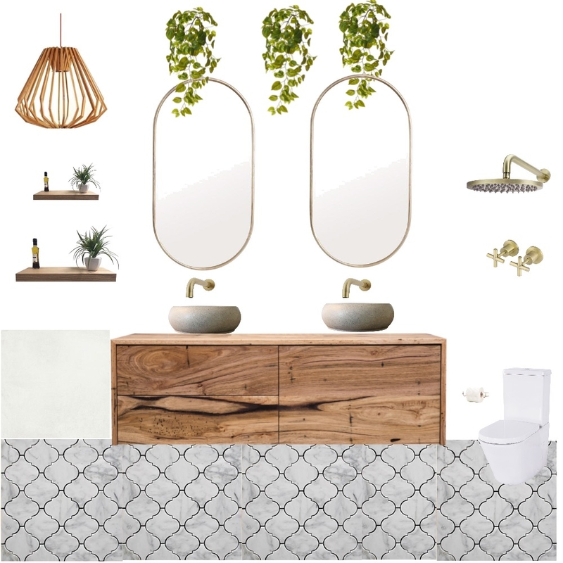 Ensuite Mood Board by MelanieBull on Style Sourcebook