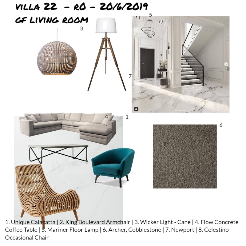 villa 22 GF AYMAN Mood Board by waynedesignBH on Style Sourcebook