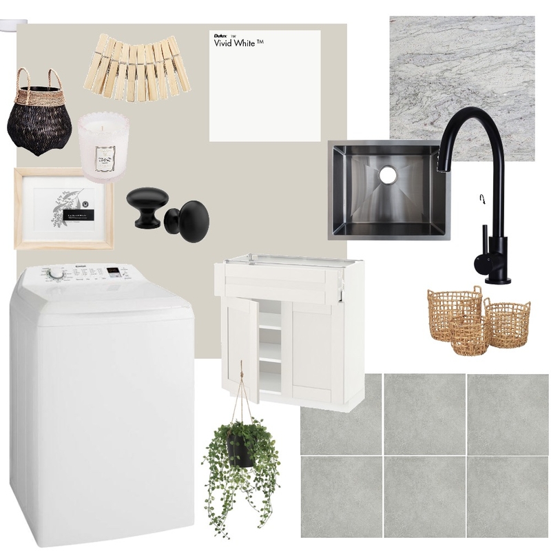 Laundry Mood Board by Tarasullivan on Style Sourcebook