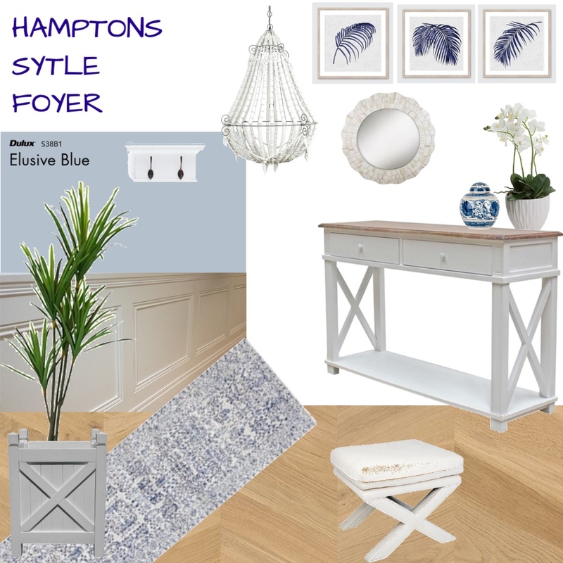 HAMPTONS ENTRY Mood Board by STYLINGOURHOME on Style Sourcebook