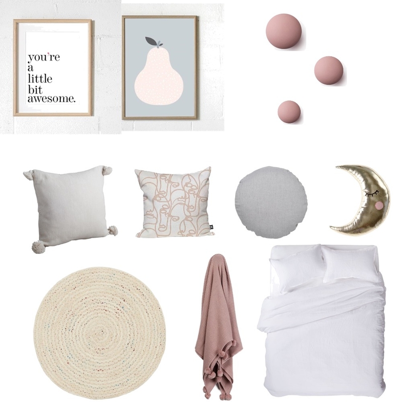 girls room Mood Board by Six Pieces Interior Design  Qualified Interior Designers, 3D and 2D Elevations on Style Sourcebook