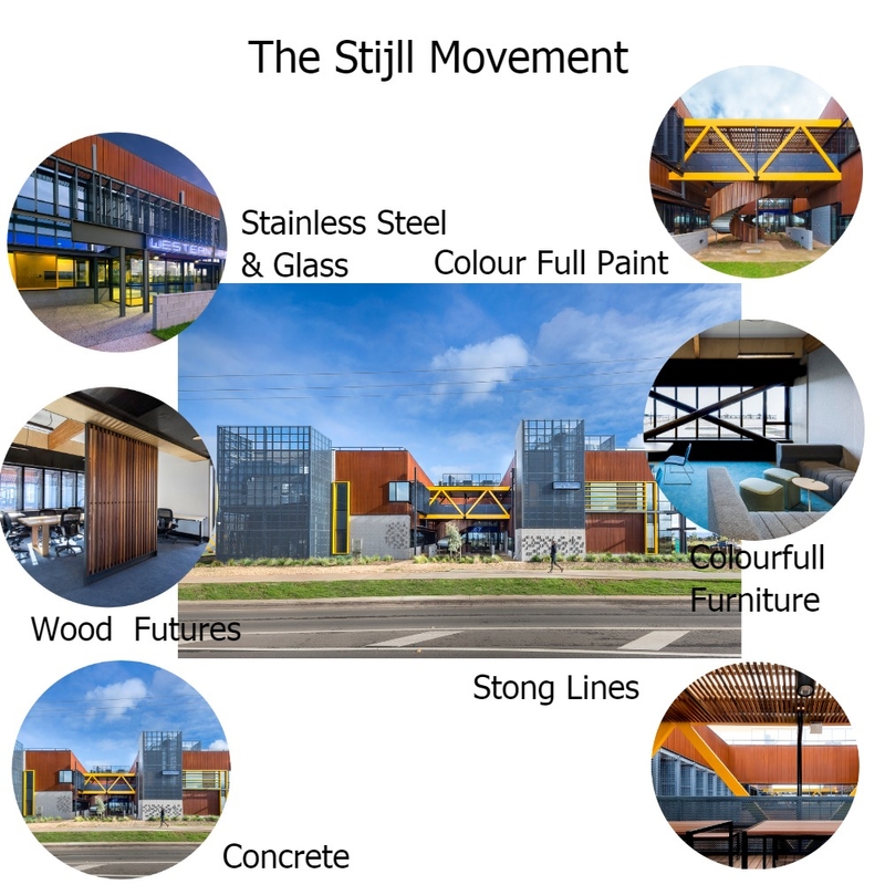 The Stijl Movement Mood Board by Jules on Style Sourcebook