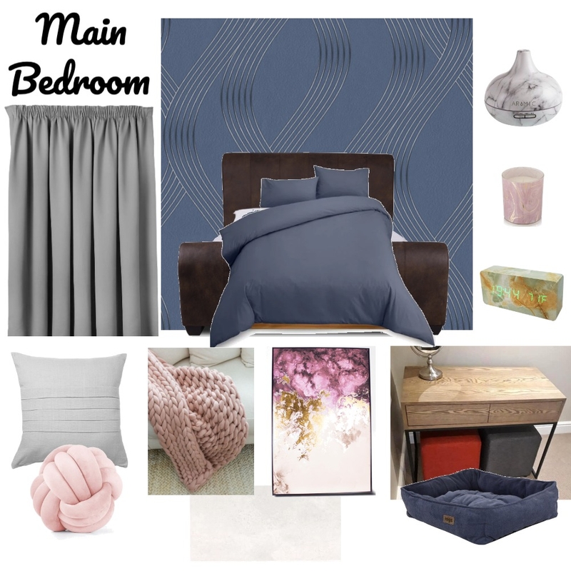 Main Bedroom Mood Board by Designs by Penn on Style Sourcebook
