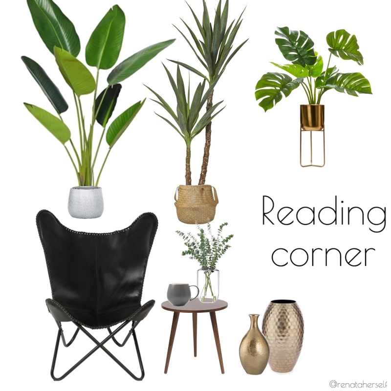 Reading corner Mood Board by Renata on Style Sourcebook