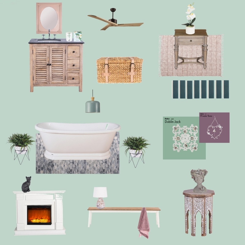Blissful Interior Design Mood Board by BronteJ