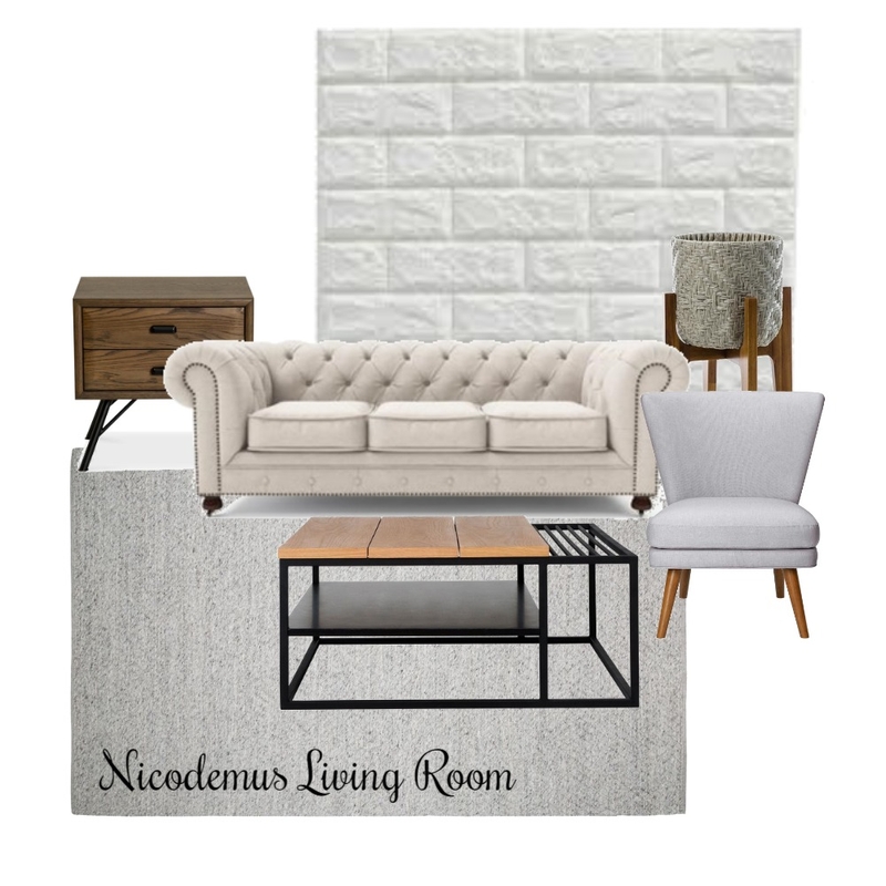 Nicodemus Living Mood Board by Ajr on Style Sourcebook