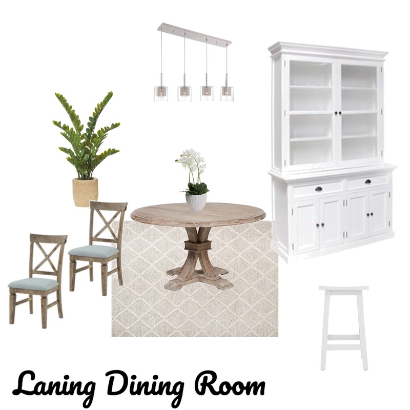 Laning Dining 3 Interior Design Mood Board by kjensen