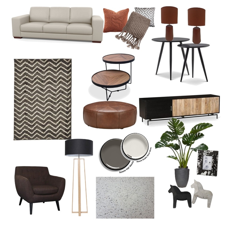 Mood Board Living Area Interior Design Mood Board by michelleflannagan