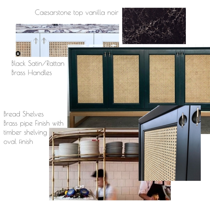 The Bagel Co Finishes Mood Board by Batya on Style Sourcebook