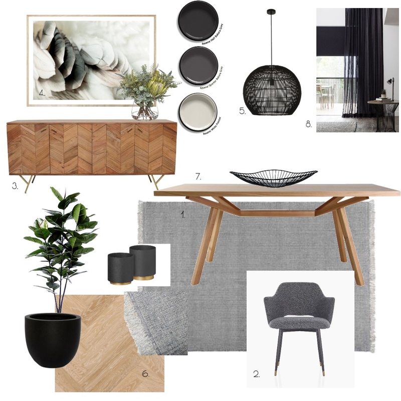 Dining room Mood Board by mariacoote on Style Sourcebook