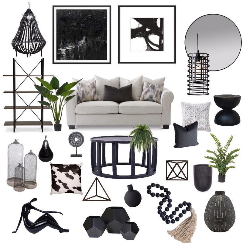 Black Mood Mood Board by Elle.A on Style Sourcebook