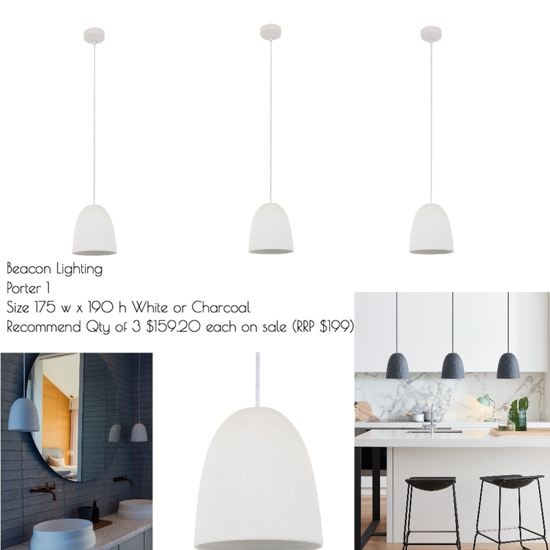 Porter Pendant Mood Board by LWTJ on Style Sourcebook