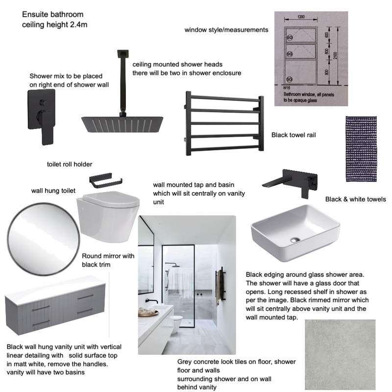 McIntyre - Ensuite Mood Board by Jennysaggers on Style Sourcebook