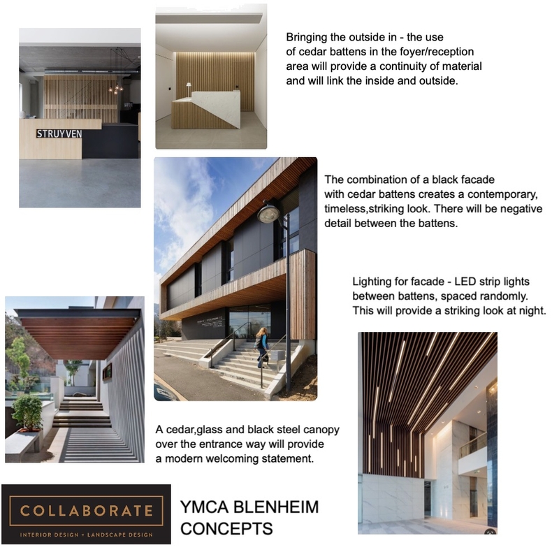 YMCA Blenheim - Facade Mood Board by Jennysaggers on Style Sourcebook