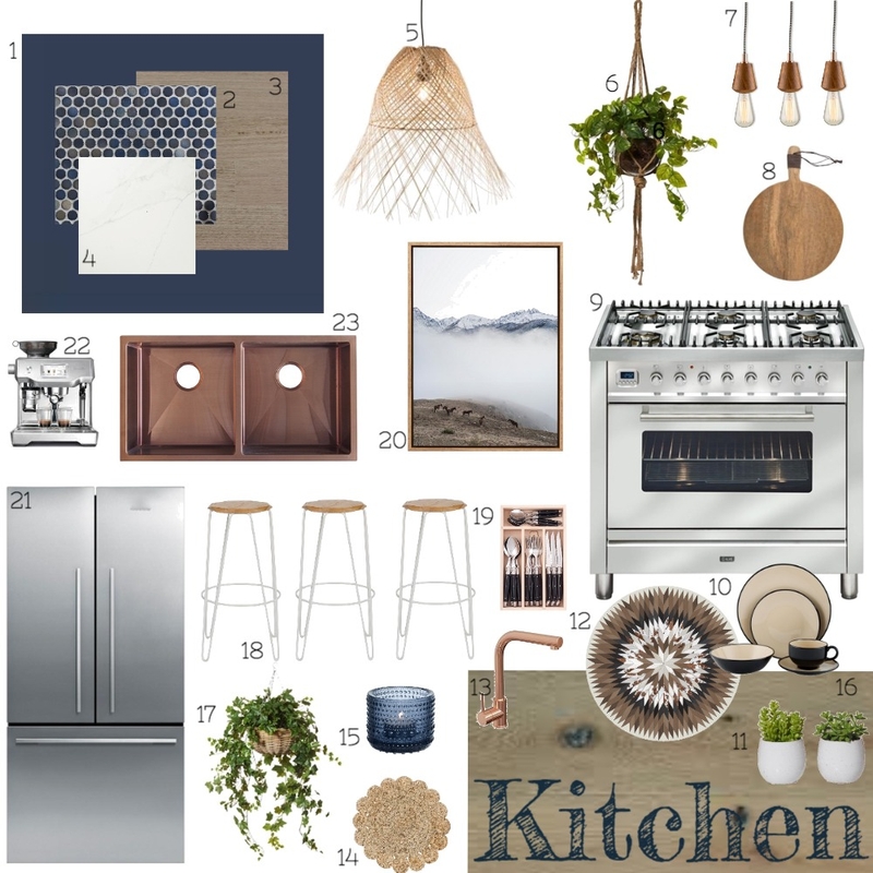 Ass 9 KITCHEN Mood Board by Urban Habitat on Style Sourcebook