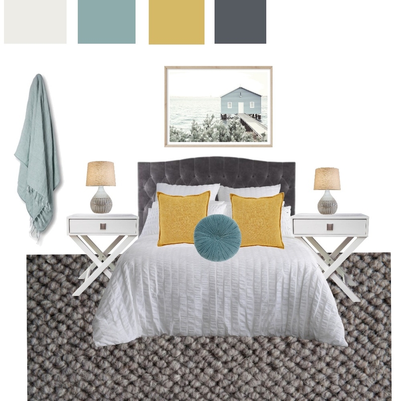 Ginny- mustard Mood Board by Rebecca White Style on Style Sourcebook