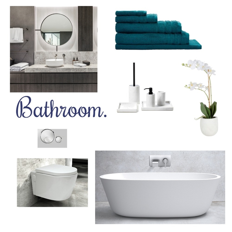 Bathroom - final Mood Board by ballan on Style Sourcebook