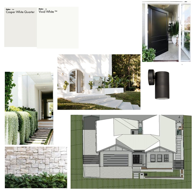 Front Facade Mood Board by ChMky on Style Sourcebook